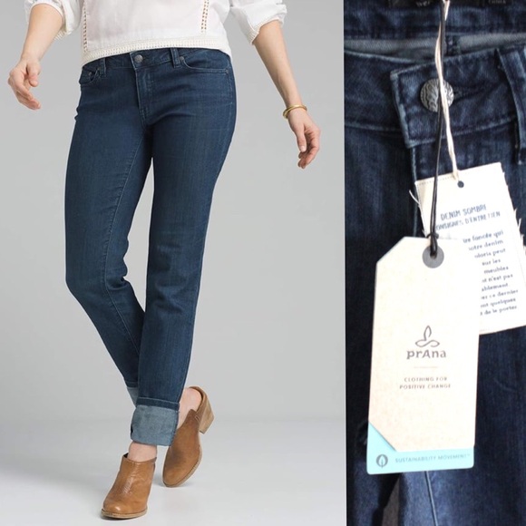 Prana Denim - Prana NWT Kara High Rise Jeans in Indigo Blue 26 2